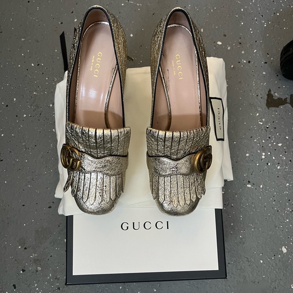Authentic Gucci double GG shoes - Picture 2 of 10